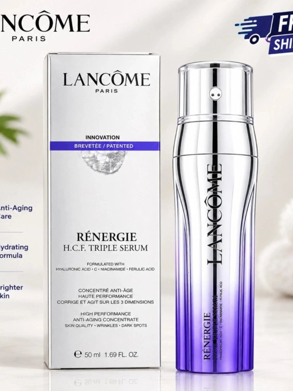 LancΓ΄me RΓ©nergie H.C.F. Triple Serum Anti-Aging β 1.7 oz / 50 mL